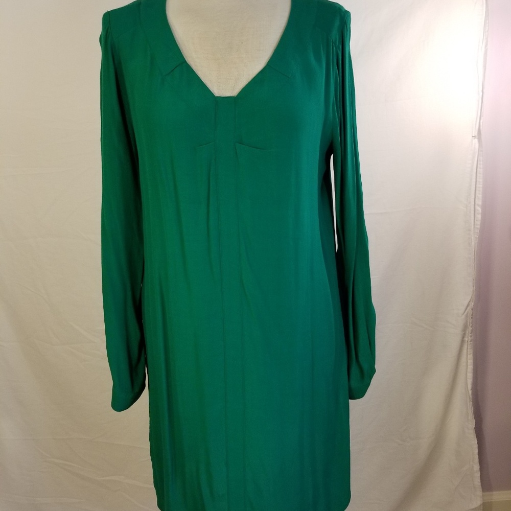 BCBG Emerald Green Tunic